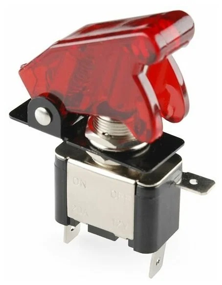 Двухпозиционный переключатель красный