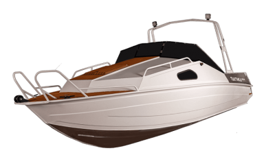 Катер алюминиевый Тактика 600 Cruise