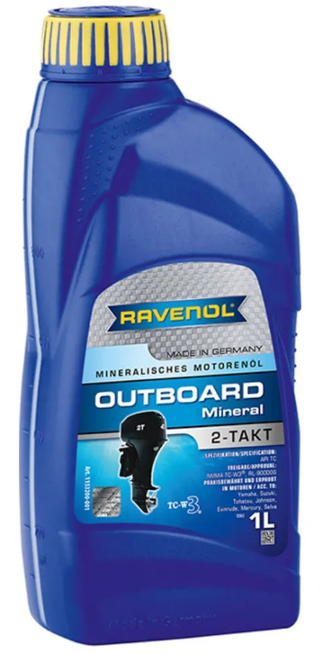 Масло Ravenol Outboard 2T Mineral разливное 1л