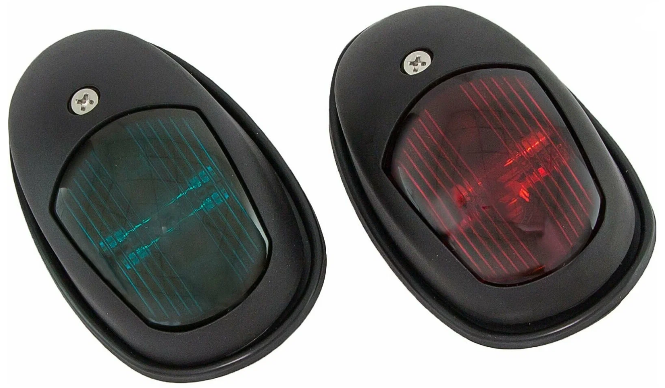 Комплект бортовых огней, черные RTG-LP-SDL-PT-14