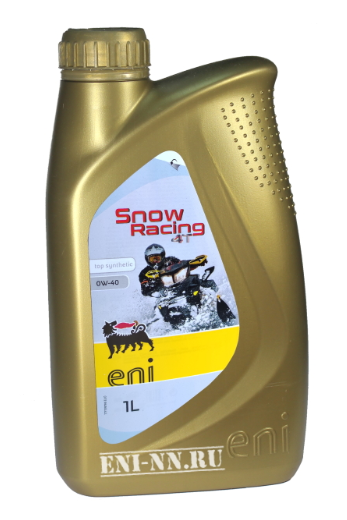 Масло ENI Snow Racing 4T 0W40 1л.