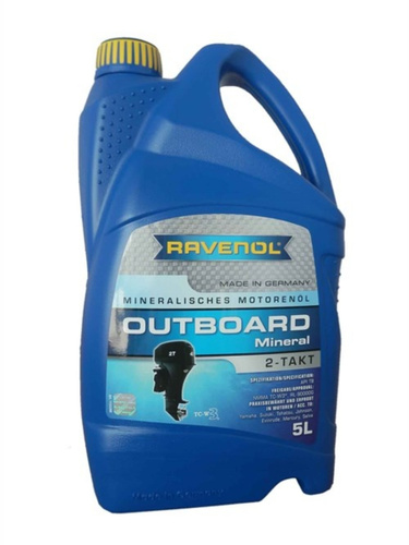 Масло Ravenol Outboard 2T Mineral 5л