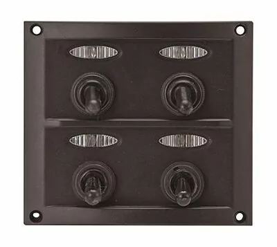 панель бортового питания 4 переключателя