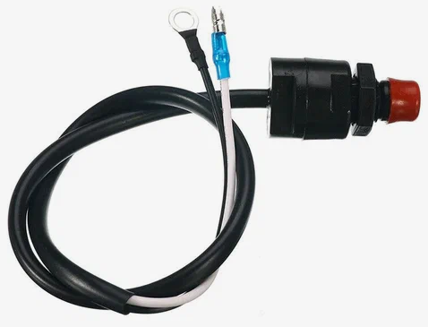 Кнопка стоп с чекой для ПЛМ