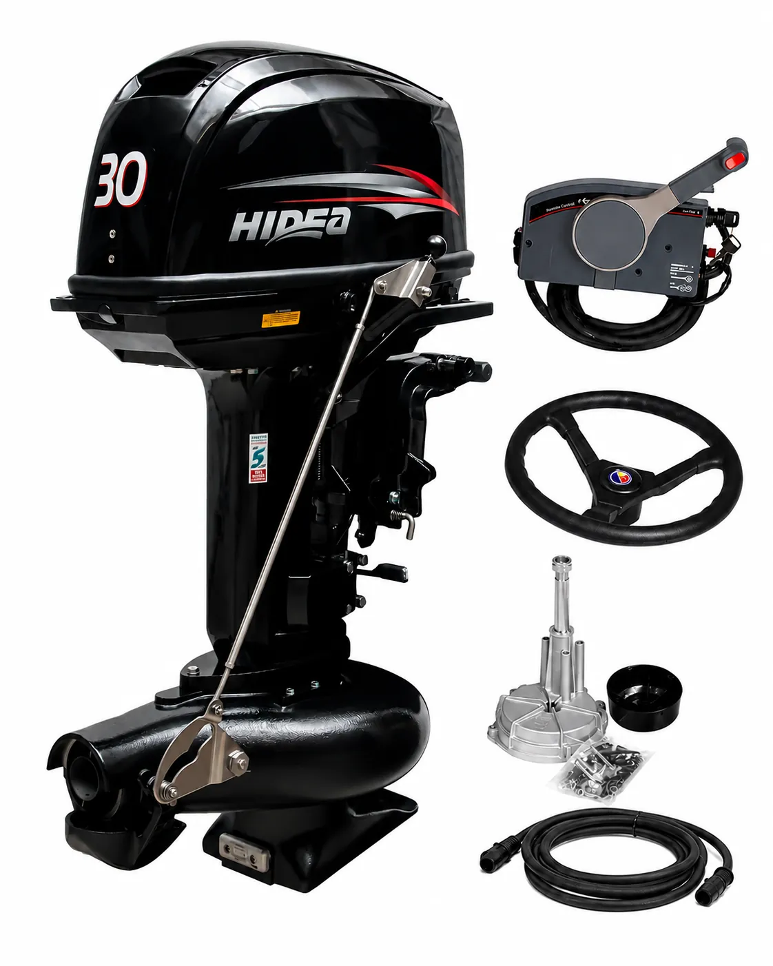 Лодочный мотор Hidea HD30 FES JET