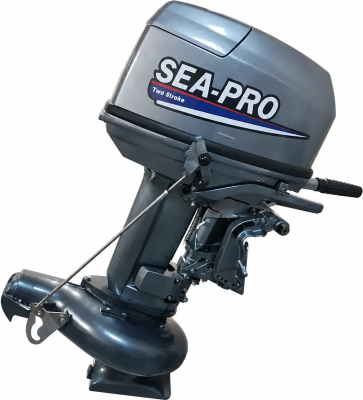 Мотор лодочный Sea-Pro T30JS в сборе с водометной насадкой и резиновым водозаборником