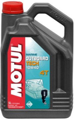 Масло Motul Outboard Tech 4T 10w40 5л