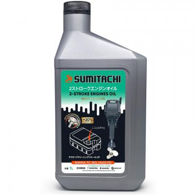 Масло Sumitachi 2-Stroke Engines Oil TC-W3 1л с дозатором
