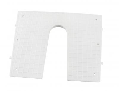 Накладка на транец 420340мм наклонная,пластмасса