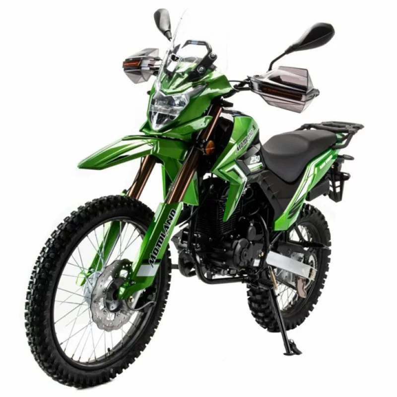 Мотоцикл Кросс Motoland ENDURO LT 250 (2021 г.) зеленый Мотоцикл Кросс Motoland ENDURO LT 250 (2021 г.) зеленый