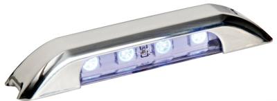 Светильник для подсветки палуб и трапов светодидный 4531 мм, синий свет, хром.к 2JA 998 560-041