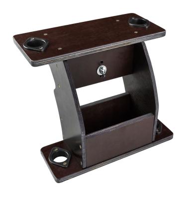 Подставка под эхолот с акумулятором, с двумя держателями удочек, лик-паз