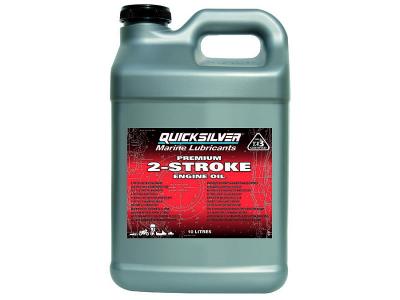 Масло Quicksilver Premium 2T, 10 л