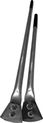 Скребок 2 в 1 МП (скребок для чистки труб+кочерга)