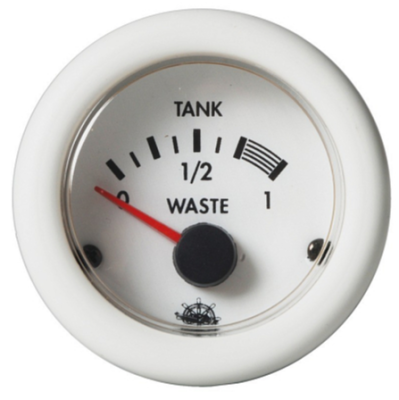 Указатель уровня фикалий, белый