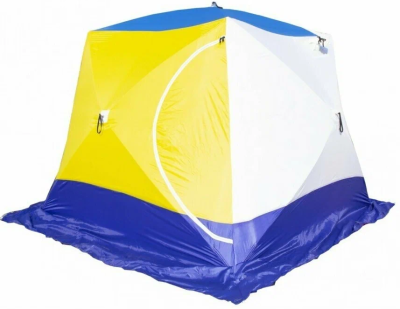 Палатка  КУБ 4 "Т"  (Трехсл) дышащая  СТЭК Палатка  КУБ 4 "Т"  (Трехсл) дышащая  СТЭК