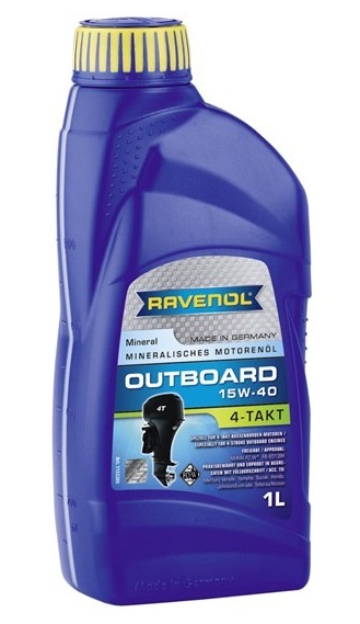 Масло Ravenol Outboard 4T 15W-40 1л