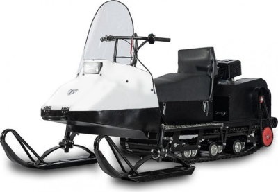 Миниснегоход Бурлак Егерь Стандарт 20 лс, эл.запуск, реверс, тормоз, капот белый