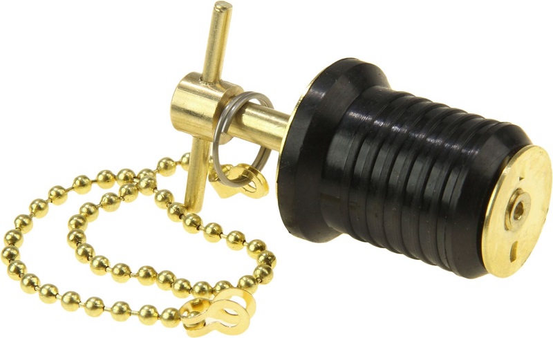 Пробка сливная (Т-образная) с цепочкой