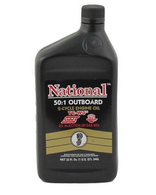 Масло National 2T TC-W3 0,946 л