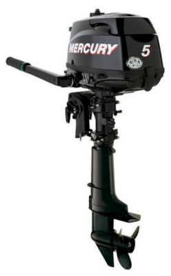 Мотор лодочный подвесной Mercury F5 M Б.У Мотор лодочный подвесной Mercury F5 M Б.У
